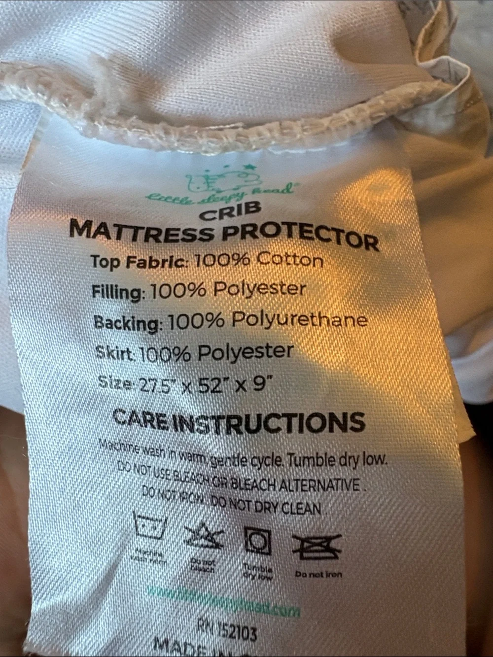 Crib Size Mattress Protector & Woodland Fox Sheet Set